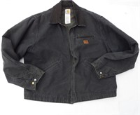 Carhartt Zip front lined jacket, XL. Wool lined,