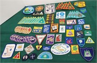 Lot of boy scouts patches