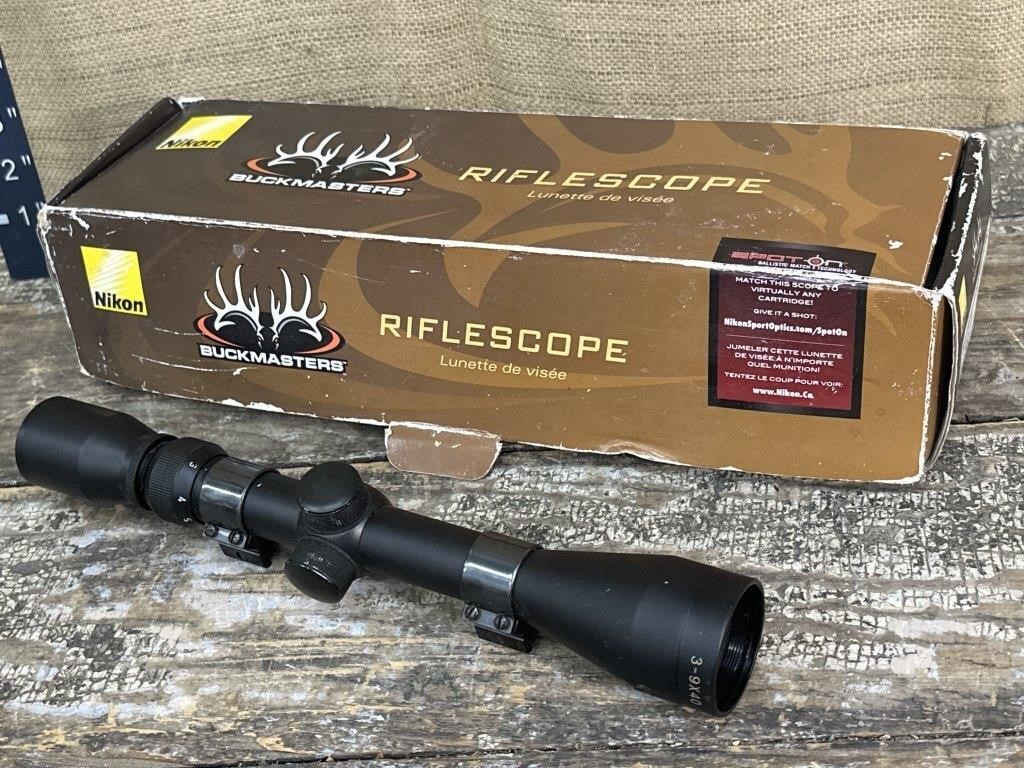 Buckmasters rifle scope