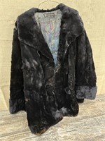 Ladies fur coat - some wear