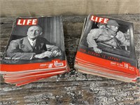 Complete 1943 Life magazines