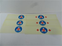 Late 1950s Sonoma County Civil Defense Arm Bands