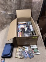 Lot of DVD and Cassette Tapes