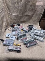 Lot of New Model Trains and Train Tracks