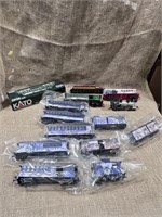 Large Lot of Various Model Trains