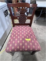 Vintage Wood Back Chair