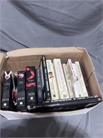 Box of books (Twilight, Dave Ramsey, Dear Ann/Abby