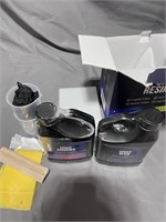 Box of epoxy resin - new