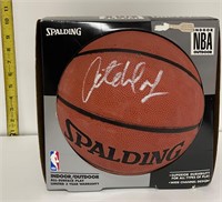 Antoine Walker Autographed Basketball - Spalding