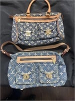Designer style handbags lot