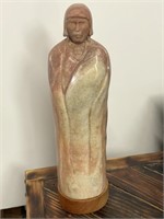 Vintage Zuni sculpture, signed Keith Paywa