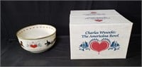 Charles Wysocki "The American Bowl" with box