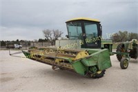 JOHN DEERE 2420 SELF PROPELLED SWATHER, DIESEL