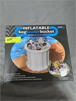 Inflatable keg kooler bucket