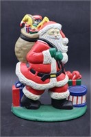 Cast Iron Santa Bookend