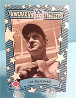 OF)  Ted Kluszewski