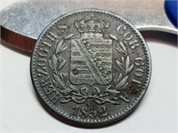 OF) 1852-F German States SAXE-COBURG-GOTHA 2