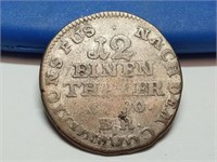 OF) 1790-BR German States LIPPE-DETMOLD 1/12