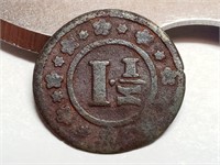 OF) Lippe-Detmold Cu 1 1/2 Pfennig o.J. Detmold