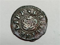 OF) 1715 1/2 Pfennig Lippe-Detmold Coin