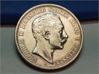 OF) 1907-A Germany Silver 2 Mark