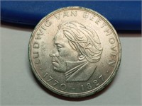 OF) 1970-F Germany Silver 5 Mark
