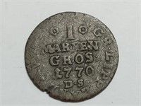 OF) 1770 Silver Mariengroschen Lippe-Detmold