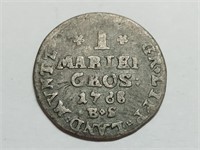 OF) 1768 Silver Mariengroschen Lippe-Detmold