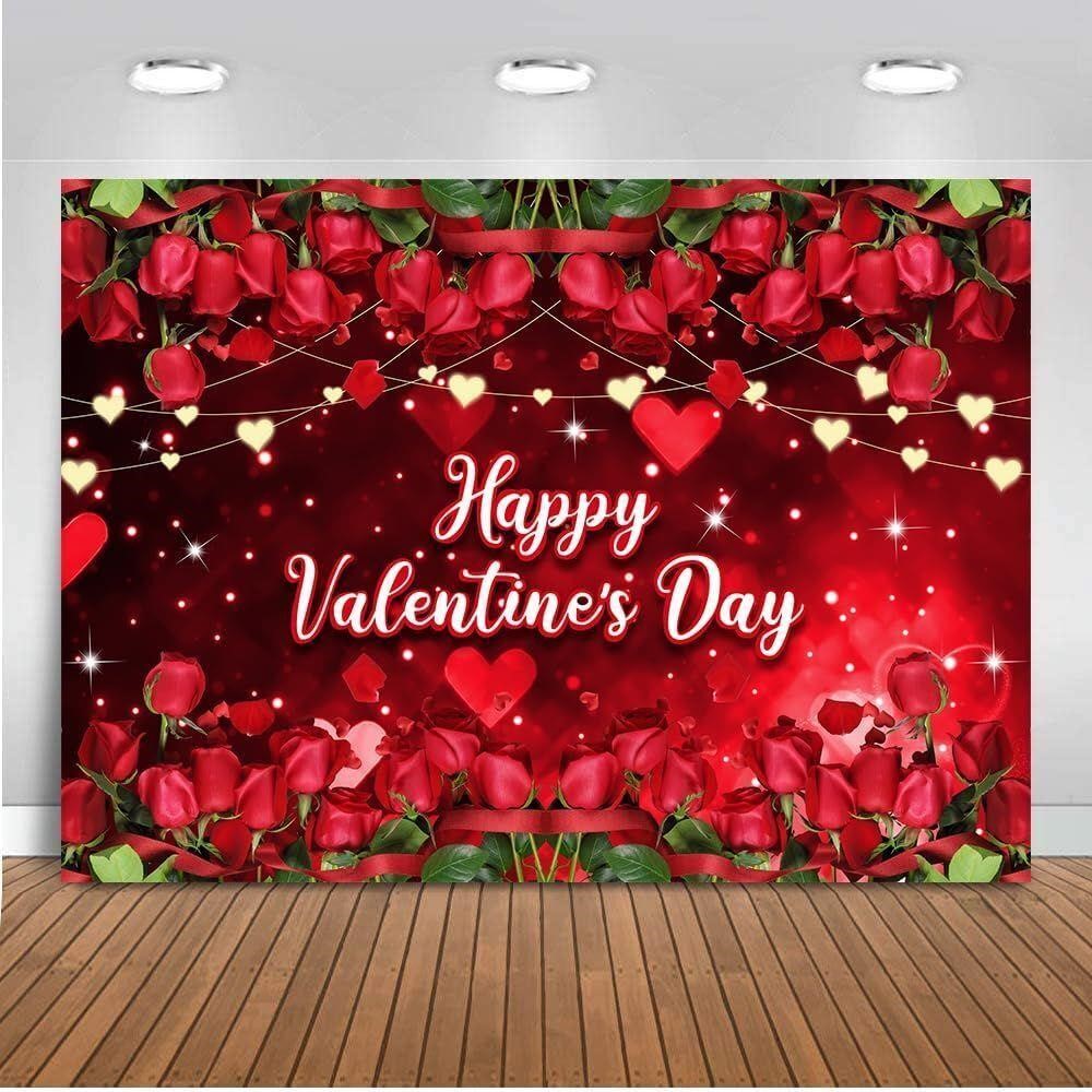 Happy Valentine's Day Backdrop