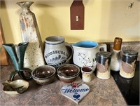 Variety of Pottery - Some Signed