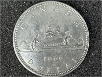 Canada 1966 Silver Dollar