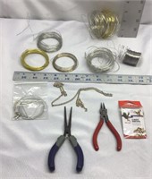 F11) JEWELRY MAKING SUPPLIES-LOTS OF WIRE!