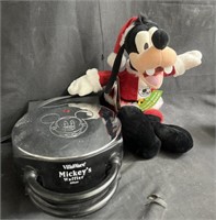 Disney waffle maker and toy