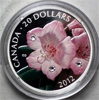 Canada 20 Dollars 2012 Rhododendron