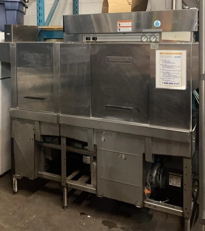 PASS THROUGH HT CONVEYOR DISHWASHER HOBART