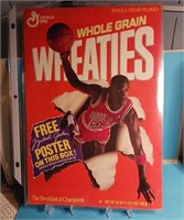 OF)  Michael Jordan Wheaties poster 1989