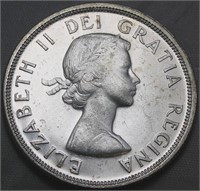 Canada Silver Dollar 1954