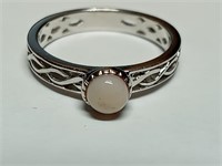 OF) 925 sterling silver ring size 8