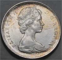 Canada Silver Dollar 1965 LB B5