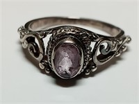 OF) 925 sterling silver ring size 6