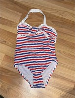 F8)  Vintage look 4th of July swimsuit size 3