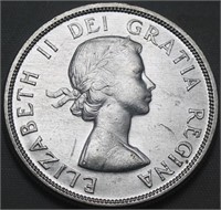 Canada Silver Dollar 1956