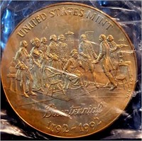 1792-1992 US Mint Bicentennial Bronze Medal