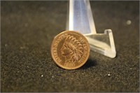 1881 Indian Head Cent Blank Reverse Error
