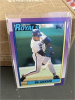 C1) Bo Jackson Sleeved Trading Card Good