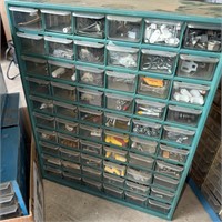 (1) 60-Drawer Hardware / Parts Organizer