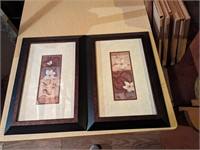 Framed Pictures - Magnolias (Set of 2)