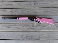 F1) Daisy BB Gun, Model 1998, Wooden Pink Stock,