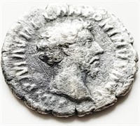Marcus Aurelius AD161-180 silver Ancient coin