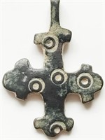Crusades 11thAD "Five Wounds of Christ" Cross 33mm
